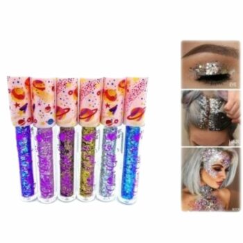 Présentoir de 36 (soit 1.38€ unité) : Gel pailleté multifonctions – Image 2