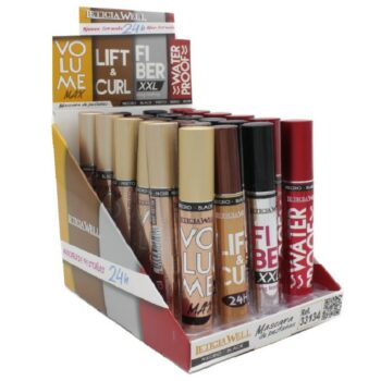 Présentoir de 24 (soit 1,05€ l'unité) : Mascara 4 modèles