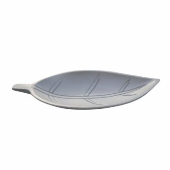 Lot de 4 Plateaux Feuilles or et argent (soit 3,50€ l'unité) – Image 5
