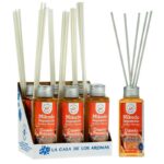 Lot de 6 Recharges de mikados premium 100ml (2,60€ unité) - Canelle orange