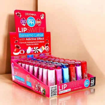 Présentoir de 48 (soit 0.57€ l'unité) : Baume à Lèvres Sweet MAGIC PH - D'Donna – Image 3
