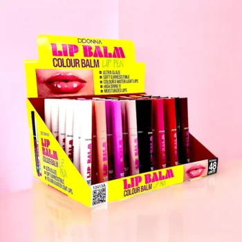 Présentoir de 48 (soit 0.90€ l'unité) : Baume à Lèvres Colour Balm Glaçage Ultra - D'Donna – Image 3