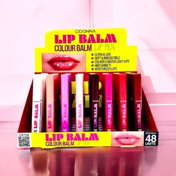 Présentoir de 48 (soit 0.90€ l'unité) : Baume à Lèvres Colour Balm Glaçage Ultra - D'Donna