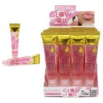 Présentoir de 16 (0,93€ pièce) : Gloss à lèvres OIL GLOW - Rose