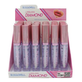 Présentoir de 24 (0,86€ pièce) : Gloss à lèvres DIAMOND