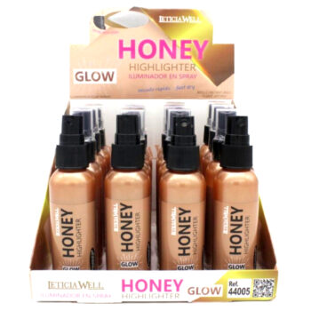 Présentoir de 16 (soit 1,61€ unité) : Spray illuminateur de teint HONEY GLOW