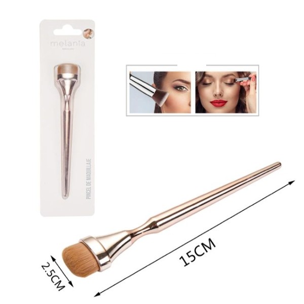 Grossiste pinceau maquillage 10-1 Pack de 12 (soit 2,90€ l'unité) : Pinceau de maquillage 15cm x 2,5cm – Image 2