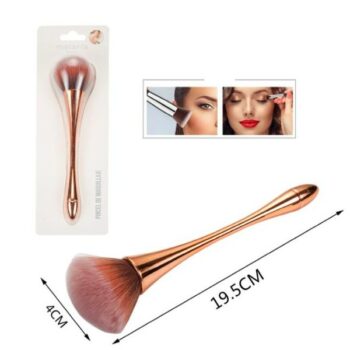 Pack de 12 (soit 3,70€ l'unité) : Pinceau Blush de maquillage 19,50cm x 4cm – Image 2