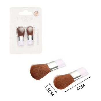 Pack de 12 (soit 0,90€ l'unité) : 2 Embouts de Pinceau de maquillage 4cm X 1,5cm – Image 2