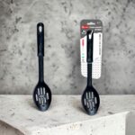Lot de 12 (Soit 1,04€ unité) : Cuillère à égoutter en nylon - 30cm