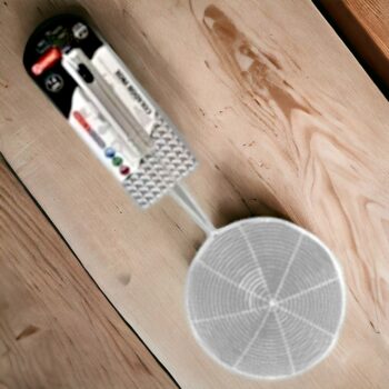 Lot de 6 (Soit 1,74€ unité) : Écumoires en inox - 35,5 x 14cm – Image 2