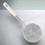Lot de 6 (Soit 1,74€ unité) : Écumoires en inox - 35,5 x 14cm