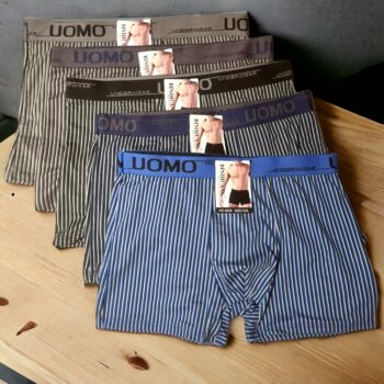 Lot mélangé de 24 (soit 1,20€ unité) : Boxers à rayures M au XXXL - Collection Trendy