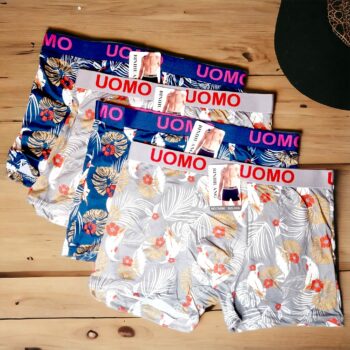 Lot mélangé de 96 (soit 0,85€ unité) : Boxers colorés originaux M au XXXL - Collection Funky – Image 2