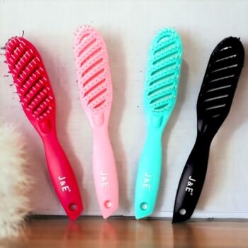 Lot de 12 fines brosses aérées colorées 23 cm (soit 1.70€ pièce)