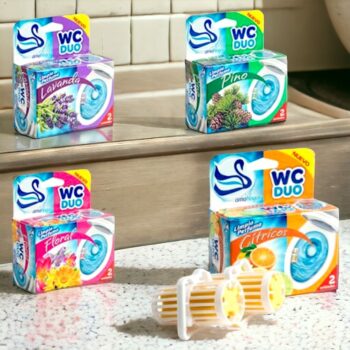Lot de 12 (Soit 1,05€ unité) : WC Duo - Nettoie et parfume – Image 2