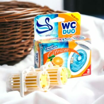 Lot de 12 (Soit 1,05€ unité) : WC Duo - Nettoie et parfume
