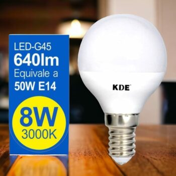 Lot de 10 ampoules 640lm LED 8W (soit 1,42€ l'unité) – Image 2