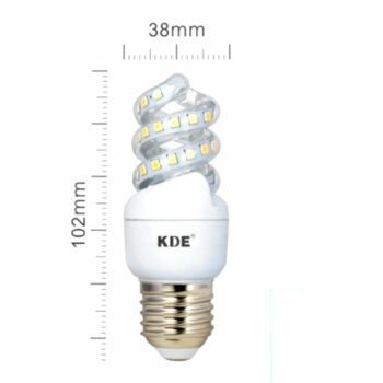 Lot de 10 ampoules spirales 560lm LED 7W (soit 2,98€ l'unité) – Image 2