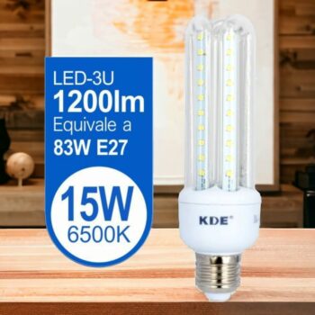 Lot de 10 ampoules 1200lm LED 15W (soit 4,57€ l'unité)