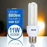 Lot de 10 ampoules 880lm LED 11W (soit 3,67€ l'unité)