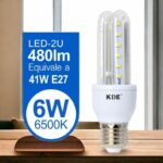 Lot de 10 ampoules 480lm LED 6W (soit 2,62€ l'unité)