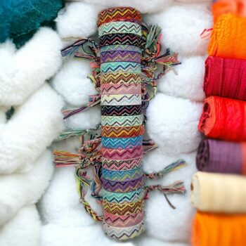 Lot de 3 présentoirs de 24 (0,75€ pièce) : Bon mélange de 72 bracelets corde à modif et à Strass - Modèles mélangés – Image 3