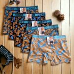Lot mélangé de 144 (soit 0,80€ unité) : Boxers colorés originaux M au XXXL - Collection Funky