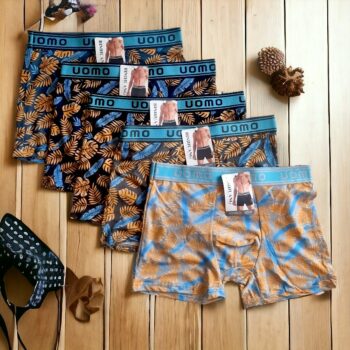 Lot mélangé de 96 (soit 0,85€ unité) : Boxers colorés originaux M au XXXL - Collection Funky