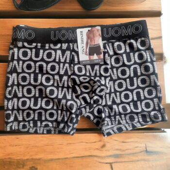Lot mélangé de 144 (soit 0,80€ unité) : Boxers Bleus/Gris/Noirs à motifs M au XXXL - Collection UrbanSculpt – Image 7