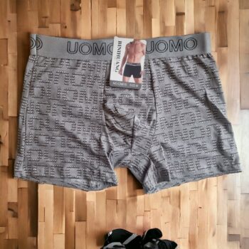 Lot mélangé de 144 (soit 0,80€ unité) : Boxers Bleus/Gris/Noirs à motifs M au XXXL - Collection UrbanSculpt – Image 10