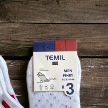 Lot mélangé de 60 (soit 0,29€ la paire) : Chaussettes invisibles homme à motifs - Collection DiscreetDesigns – Image 6