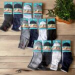 Lot mélangé de 60 (soit 0,42€ la paire) : Chaussettes sport homme mi-hautes - Collection SwiftMax Sport