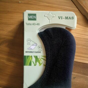 Lot mélangé de 24 (soit 0,39€ la paire) : Chaussettes invisibles homme unies - Collection BareEssentials – Image 6