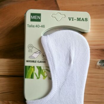 Lot mélangé de 24 (soit 0,39€ la paire) : Chaussettes invisibles homme unies - Collection BareEssentials – Image 4