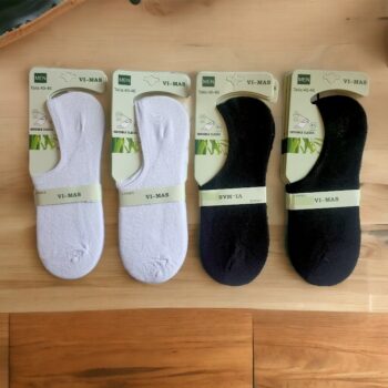 Lot mélangé de 24 (soit 0,39€ la paire) : Chaussettes invisibles homme unies - Collection BareEssentials