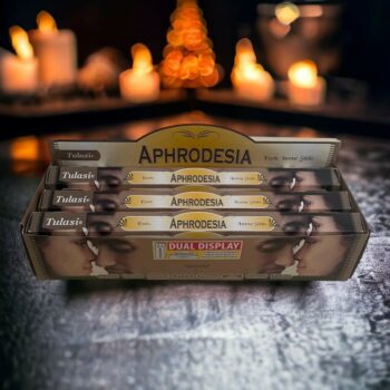 Présentoir de 6 boîtes de 20 encens (0,52€ la boite de 20): Sticks d'encens - Aphrodisiaque