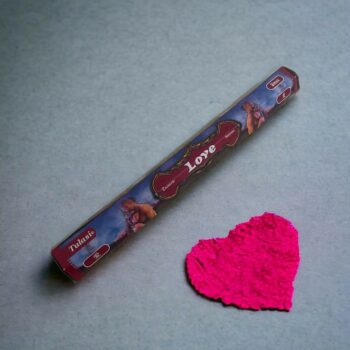 Présentoir de 6 boîtes de 20 encens (0,52€ la boite de 20): Sticks d'encens - Love
