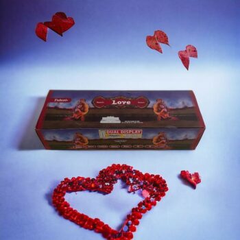 Présentoir de 6 boîtes de 20 encens (0,52€ la boite de 20): Sticks d'encens - Love – Image 3
