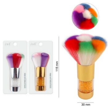 Pack de 12 (soit 4,€ l'unité) : Pinceau de maquillage 11,5cm x 3cm – Image 2