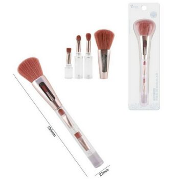 Pack de 12 (soit 3,50€ l'unité) : Pinceau de maquillage 18cm x 2,3cm – Image 2
