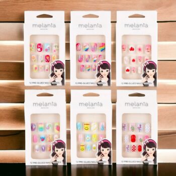 Lot de 12 packs (Soit 0,97€ le pack) de 10 Faux-Ongles