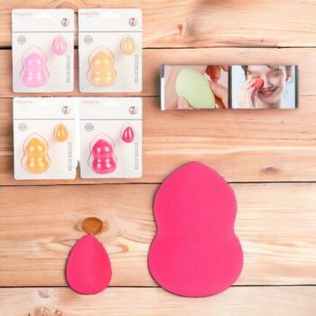 Pack de 12 blisters de 2 éponges (soit 1,25€ les 2) : Éponges professionnelles de maquillage – Image 2