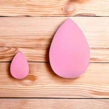 Pack de 12 blisters de 2 éponges (soit 1,25€ les 2) : Éponges professionnelles de maquillage 2 tailles