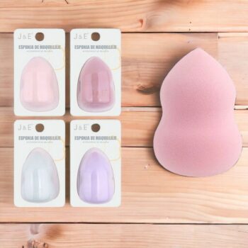 Pack de 12 (soit 1,25€ unité) : Éponges professionnelles de maquillage - 60x40mm – Image 2
