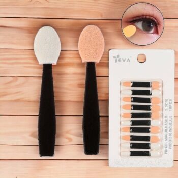 Pack de 24 Blisters de 10 (soit 0,70€ les 10) : Pinceaux mousse pour yeux - 5,5cm – Image 2