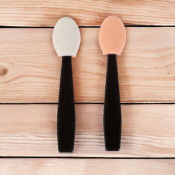 Pack de 24 Blisters de 10 (soit 0,70€ les 10) : Pinceaux mousse pour yeux - 5,5cm