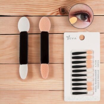 Pack de 24 Blisters de 10 (soit 0,70€ les 10) : Petits Pinceaux mousse pour yeux - 4,7cm – Image 2