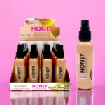 Présentoir de 16 (soit 1.65€ l'unité) : Illuminateur en Spray HONEY GLOW - Leticia Well