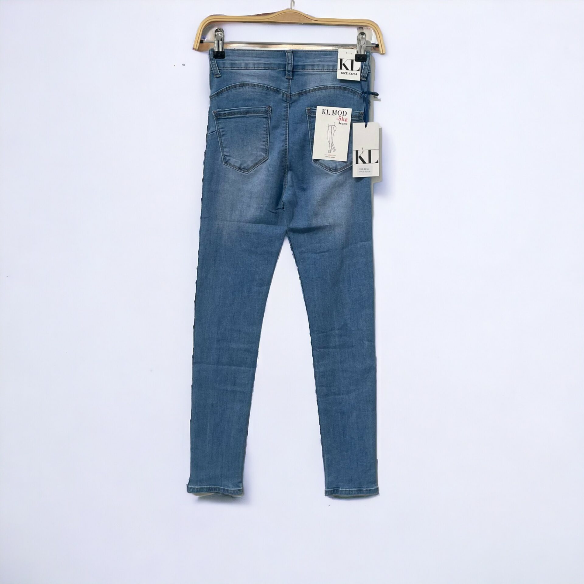 jeans femme grossiste de france distribution (10 Lot de 10 Jeans femme (Soit 10,60€ pièce) Amincissants - 34 au 44 – Image 3